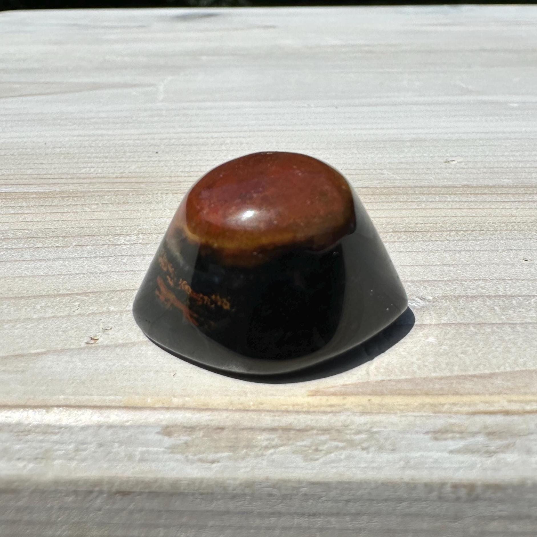 Small Shiva Agate Eye from India | Eye Of Shiva Crystals | Third Eye Agate Crystals | Gems & Minerals | Crystal Collector Home Decor - #9