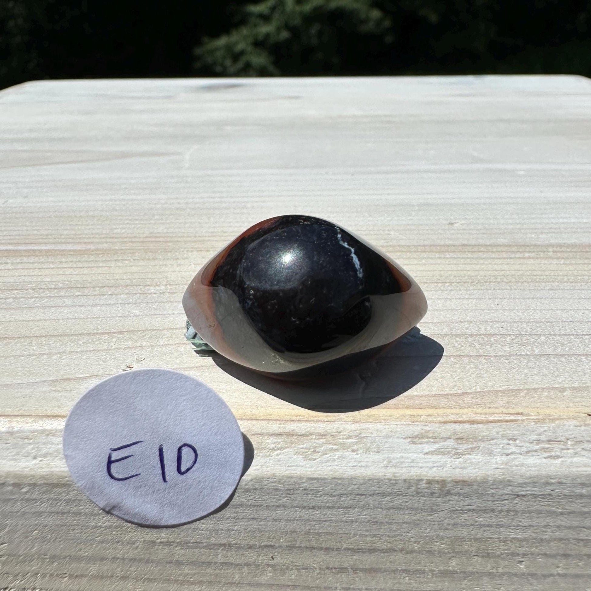 Small Shiva Agate Eye from India | Eye Of Shiva Crystals | Third Eye Agate Crystals | Gems & Minerals | Crystal Collector Home Decor - #10