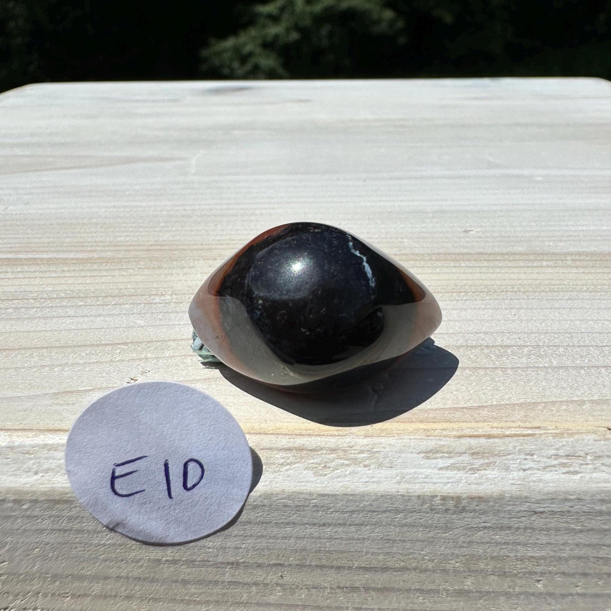 Small Shiva Agate Eye from India | Eye Of Shiva Crystals | Third Eye Agate Crystals | Gems & Minerals | Crystal Collector Home Decor - #10