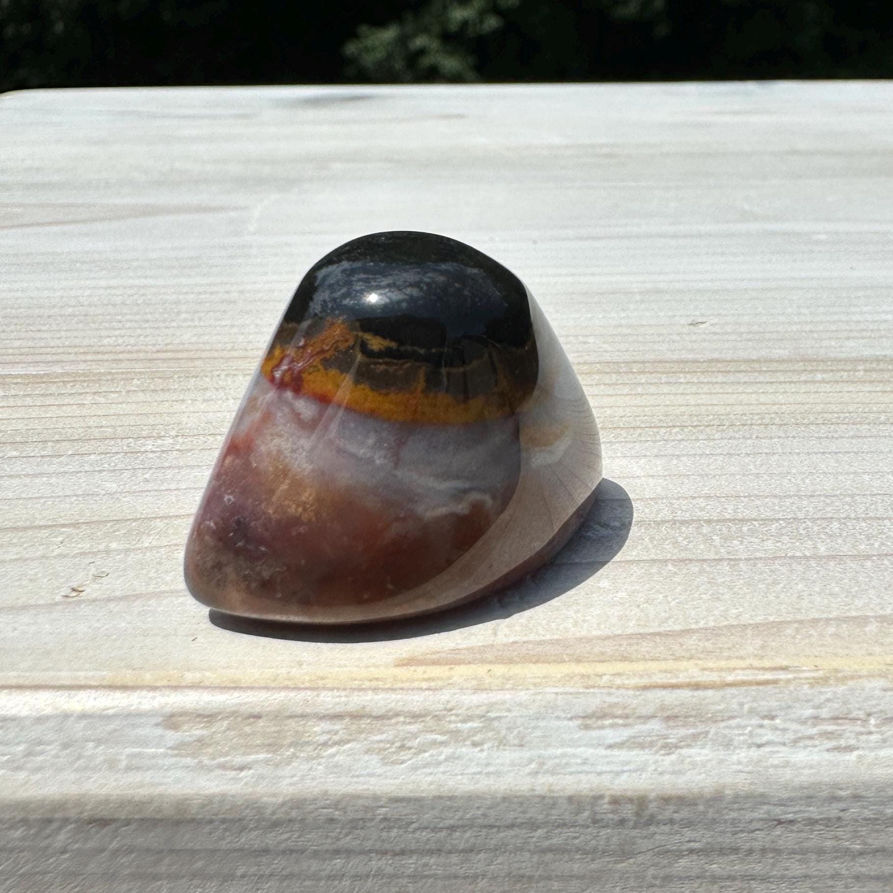 Small Shiva Agate Eye from India | Eye Of Shiva Crystals | Third Eye Agate Crystals | Gems & Minerals | Crystal Collector Home Decor - #13
