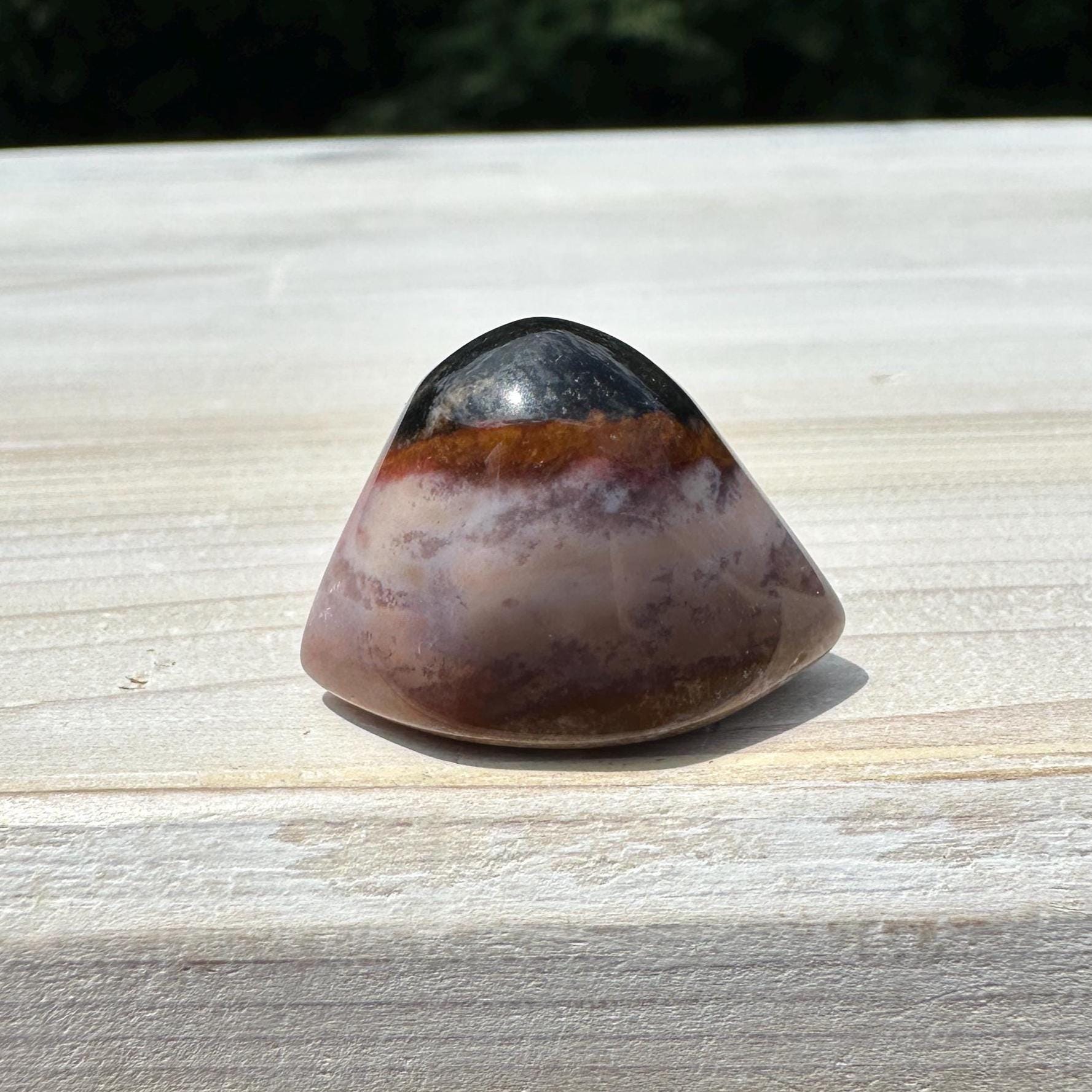 Small Shiva Agate Eye from India | Eye Of Shiva Crystals | Third Eye Agate Crystals | Gems & Minerals | Crystal Collector Home Decor - #17