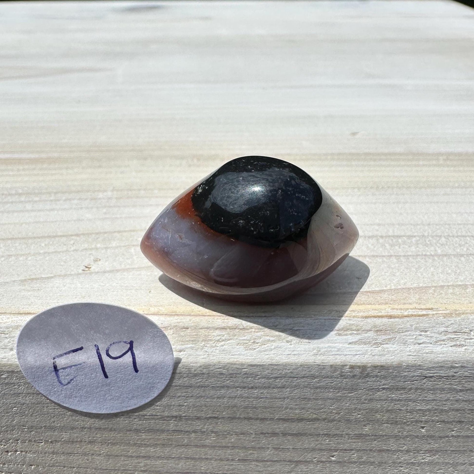 Small Shiva Agate Eye from India | Eye Of Shiva Crystals | Third Eye Agate Crystals | Gems & Minerals | Crystal Collector Home Decor - #19