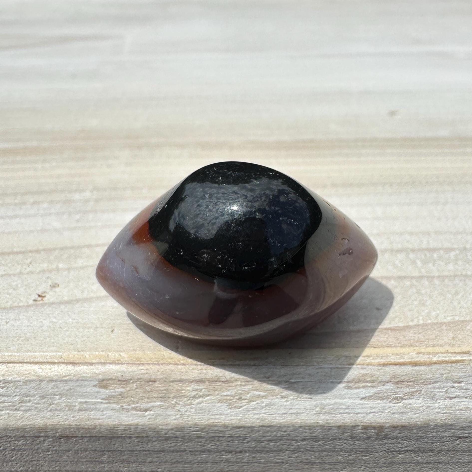 Small Shiva Agate Eye from India | Eye Of Shiva Crystals | Third Eye Agate Crystals | Gems & Minerals | Crystal Collector Home Decor - #19