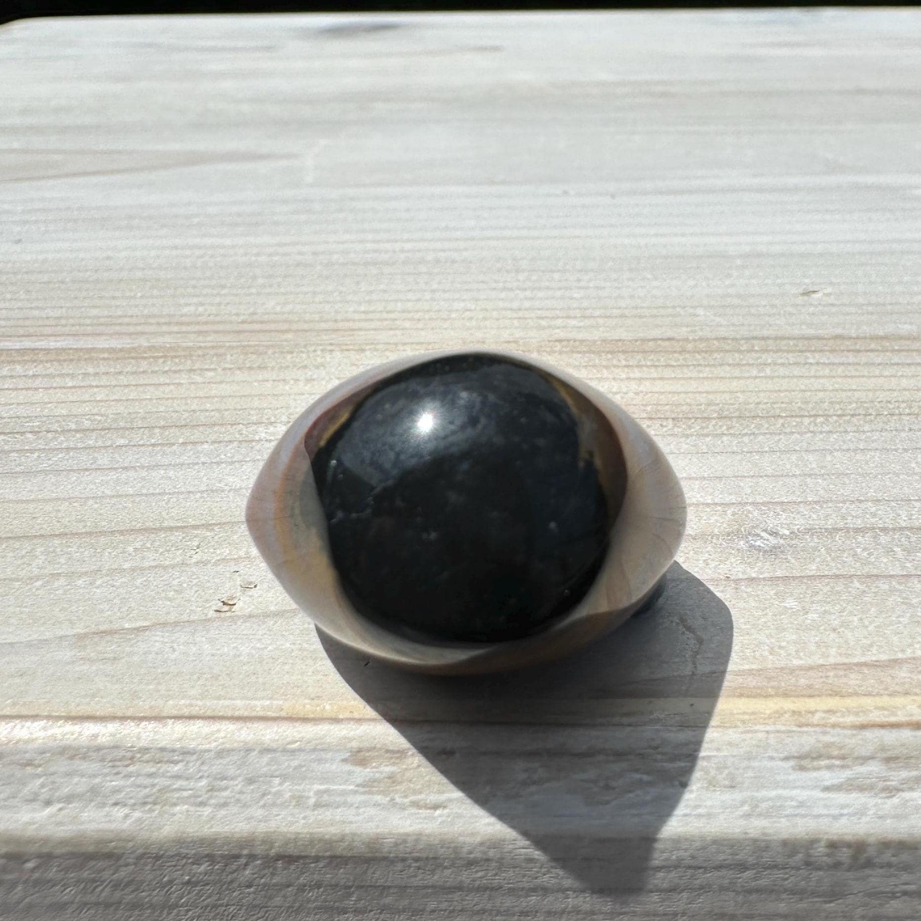 Small Shiva Agate Eye from India | Eye Of Shiva Crystals | Third Eye Agate Crystals | Gems & Minerals | Crystal Collector Home Decor - #20