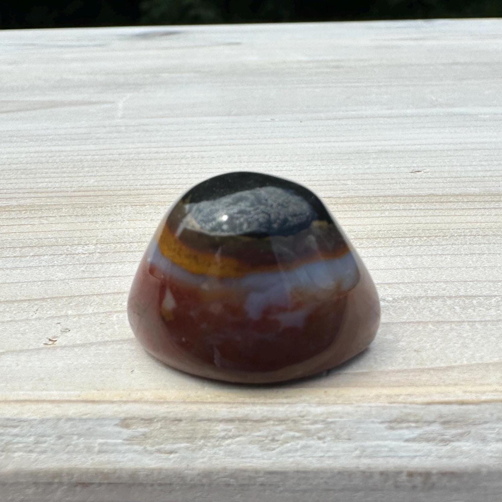 Small Shiva Agate Eye from India | Eye Of Shiva Crystals | Third Eye Agate Crystals | Gems & Minerals | Crystal Collector Home Decor - #20