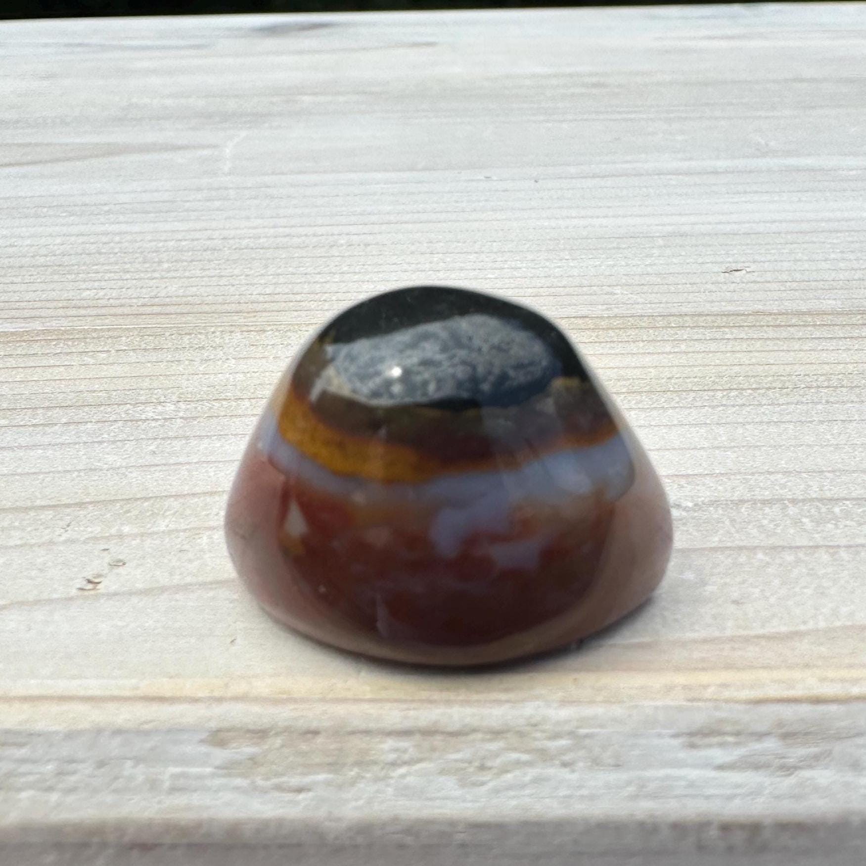 Small Shiva Agate Eye from India | Eye Of Shiva Crystals | Third Eye Agate Crystals | Gems & Minerals | Crystal Collector Home Decor - #20