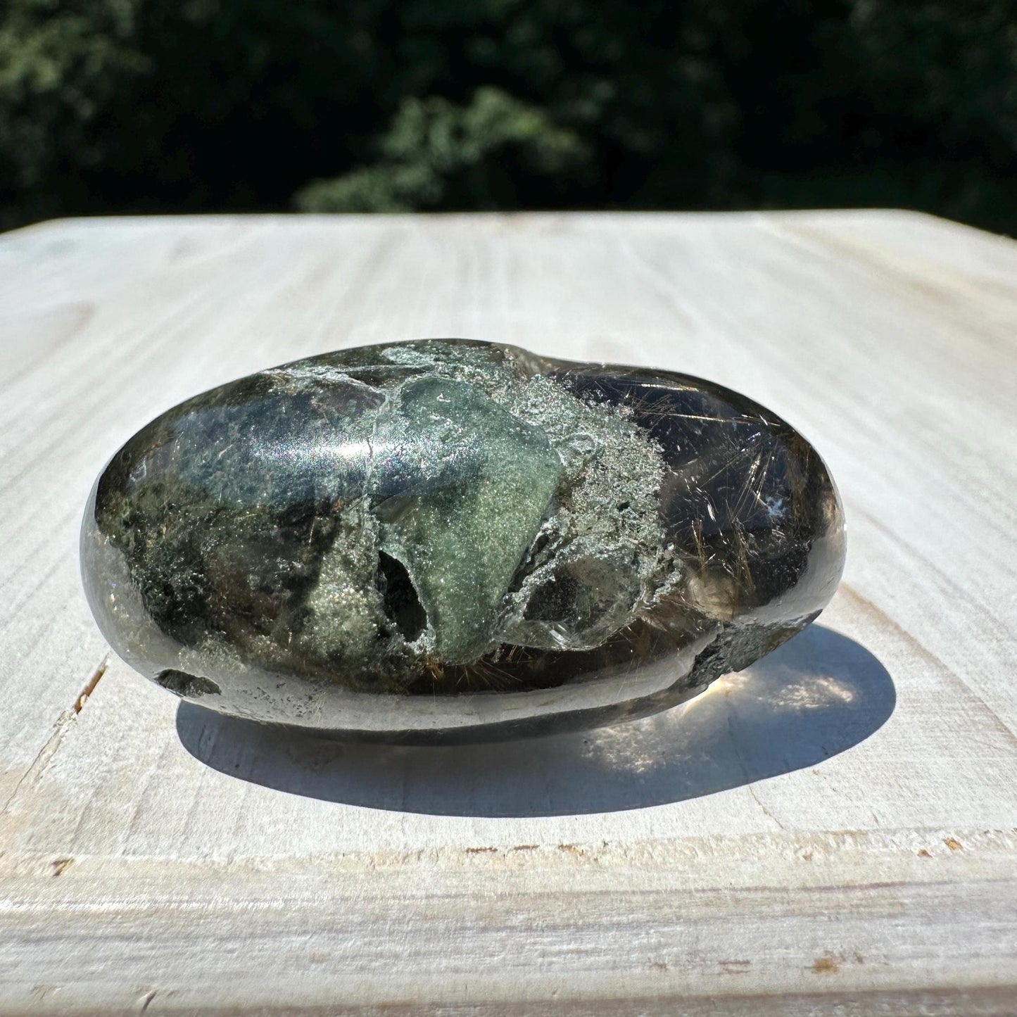 Incredible Himalayan Quartz Lingam with Rutile from India