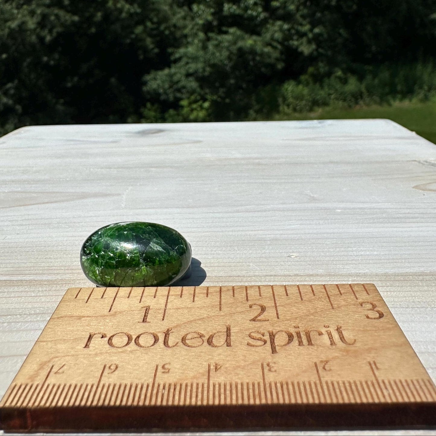 Stunning Chrome Diopside Lingam - #2