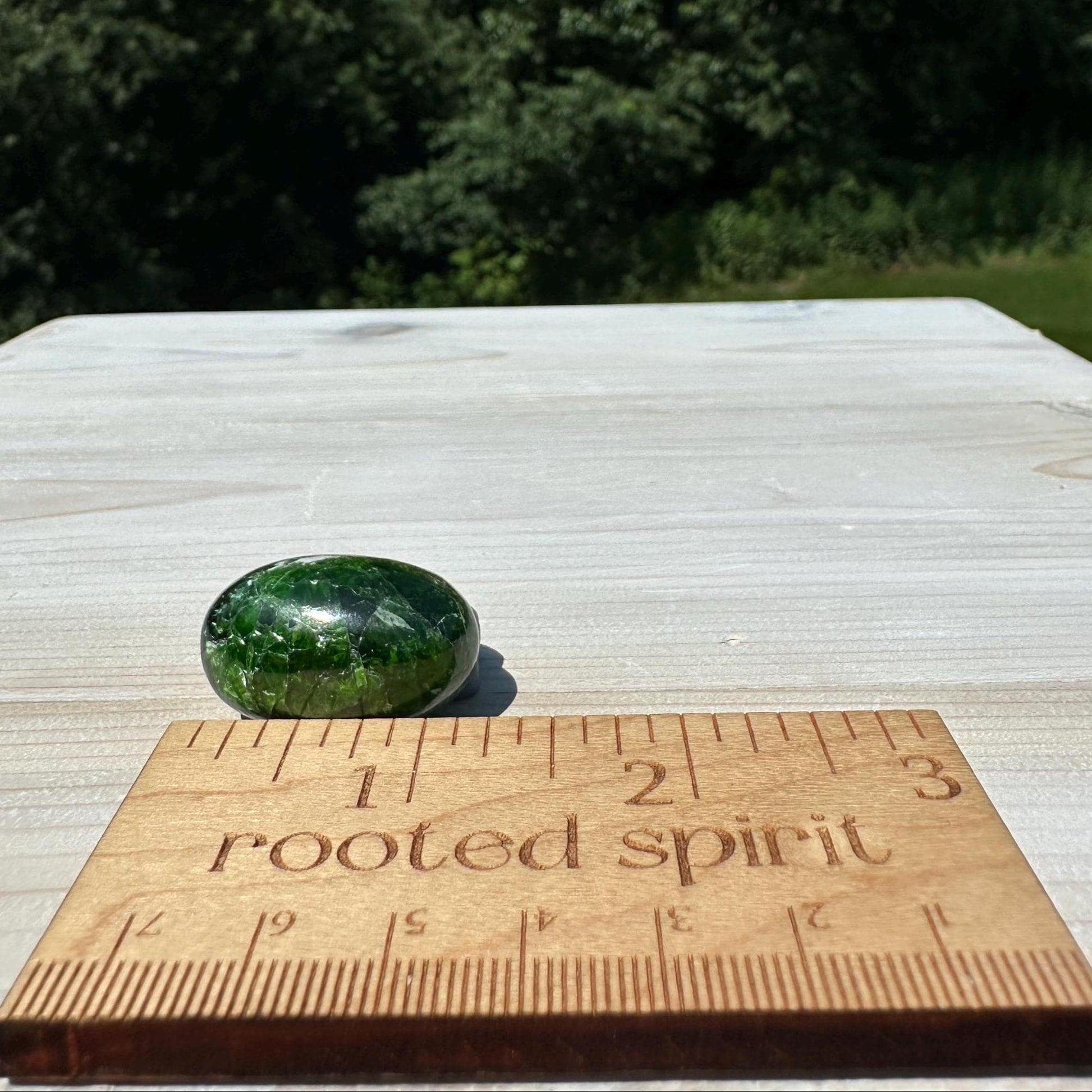 Stunning Chrome Diopside Lingam - #2
