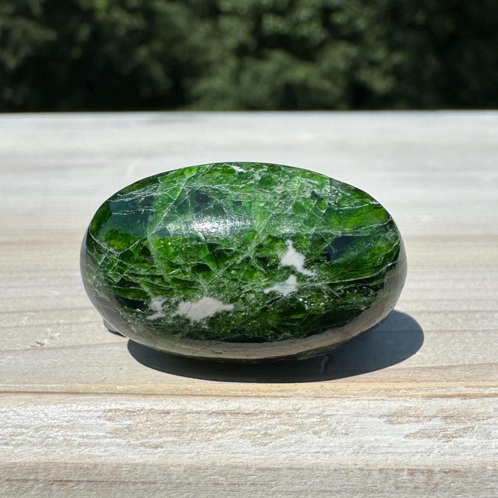 Stunning Chrome Diopside Lingam - #2