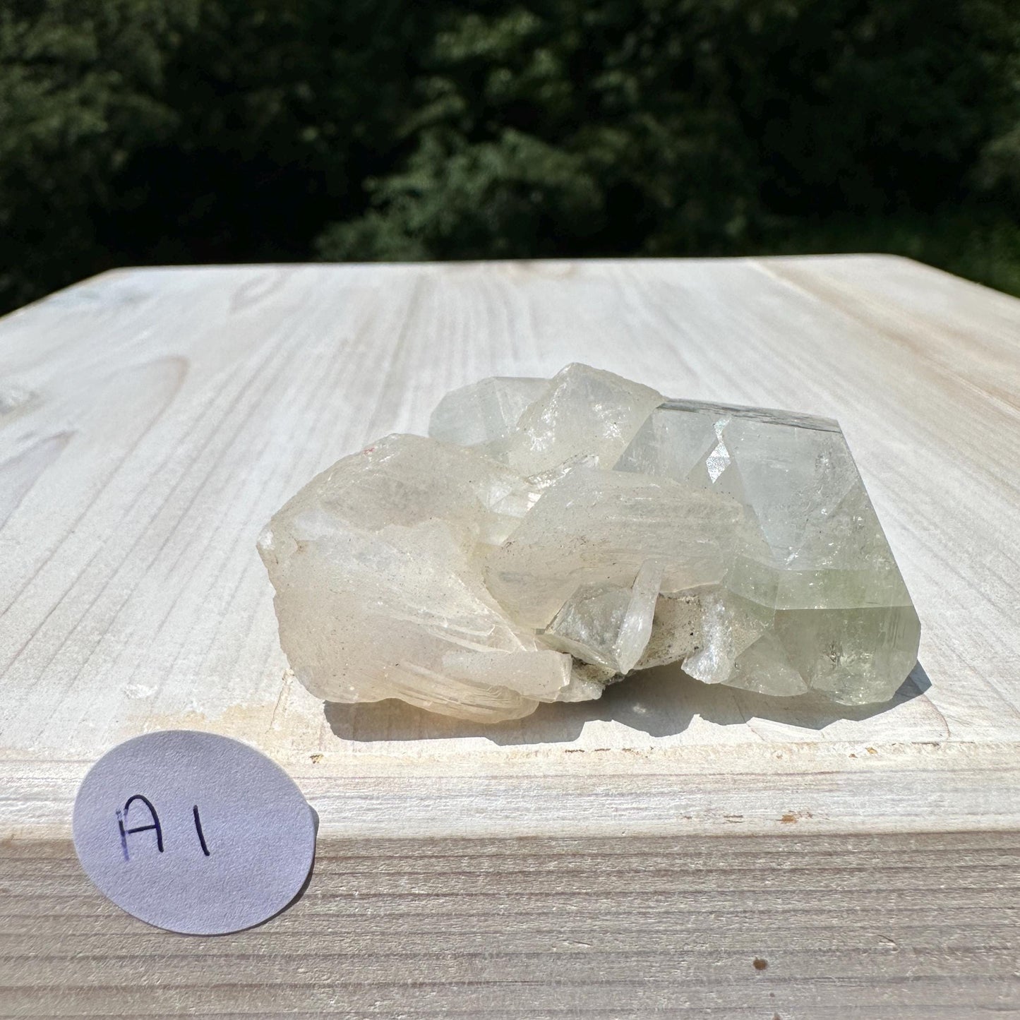Pretty Apophyllite with Stilbite and Chalcedony Cluster