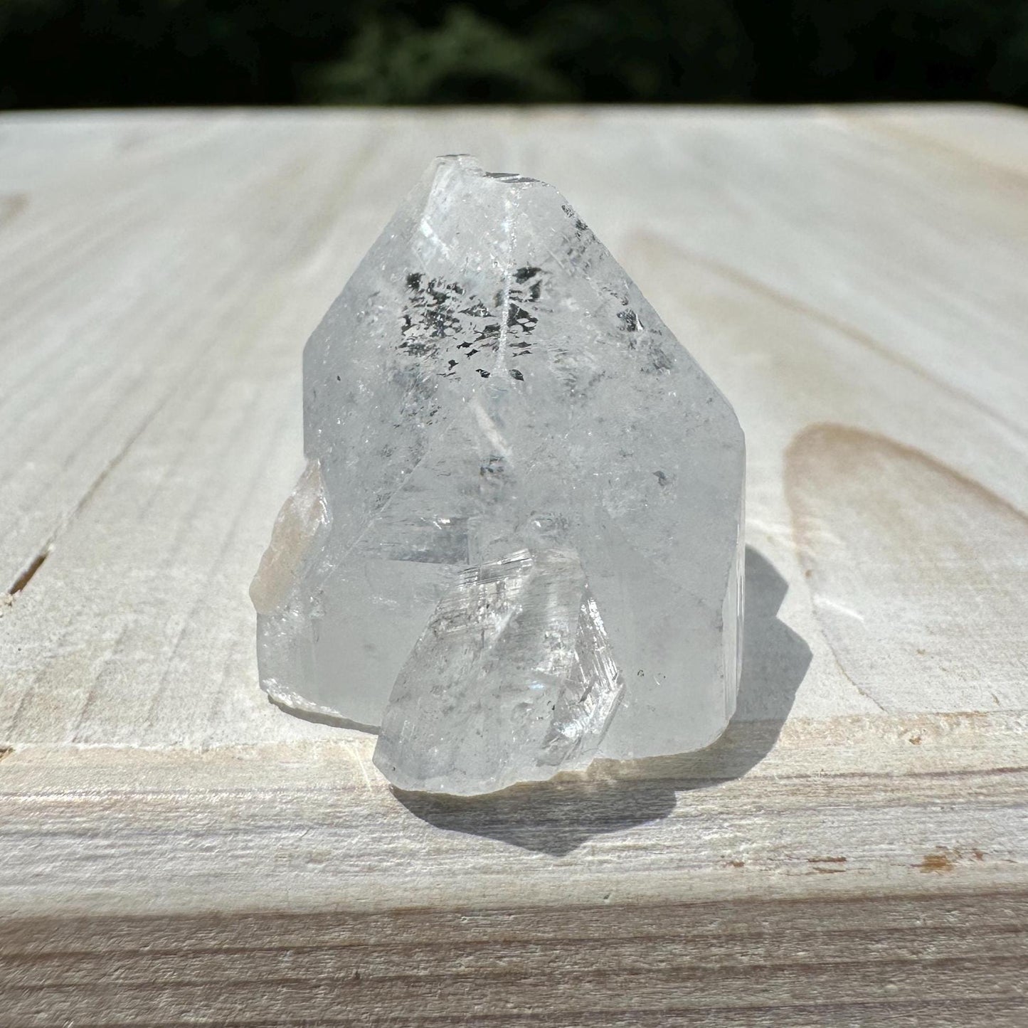 Pretty Twin Apophyllite Point - #1