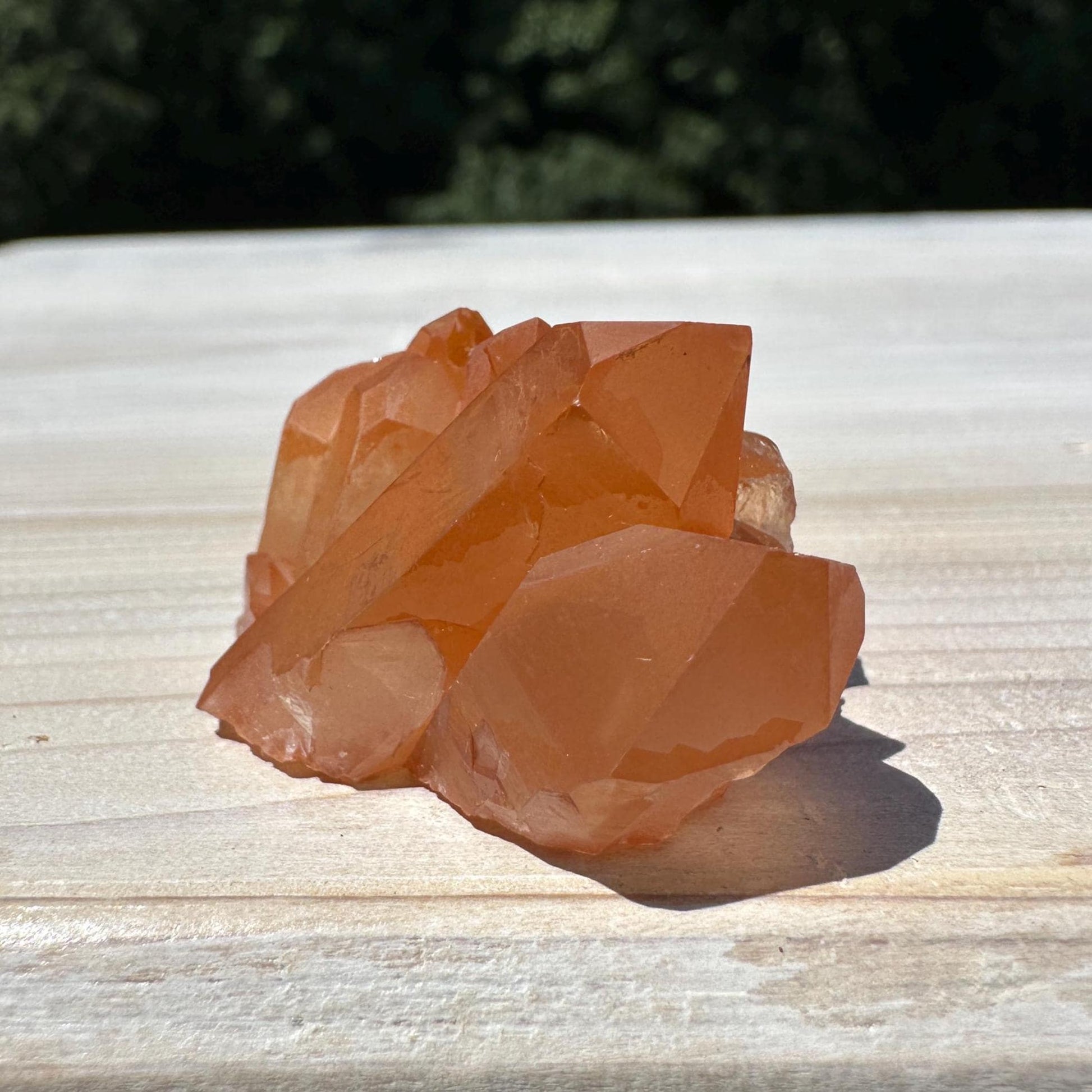 Beautiful Tangerine Quartz Small Cluster - #1