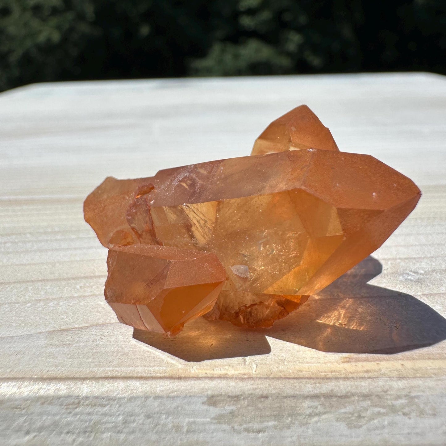 Beautiful Tangerine Quartz Small Cluster - #4