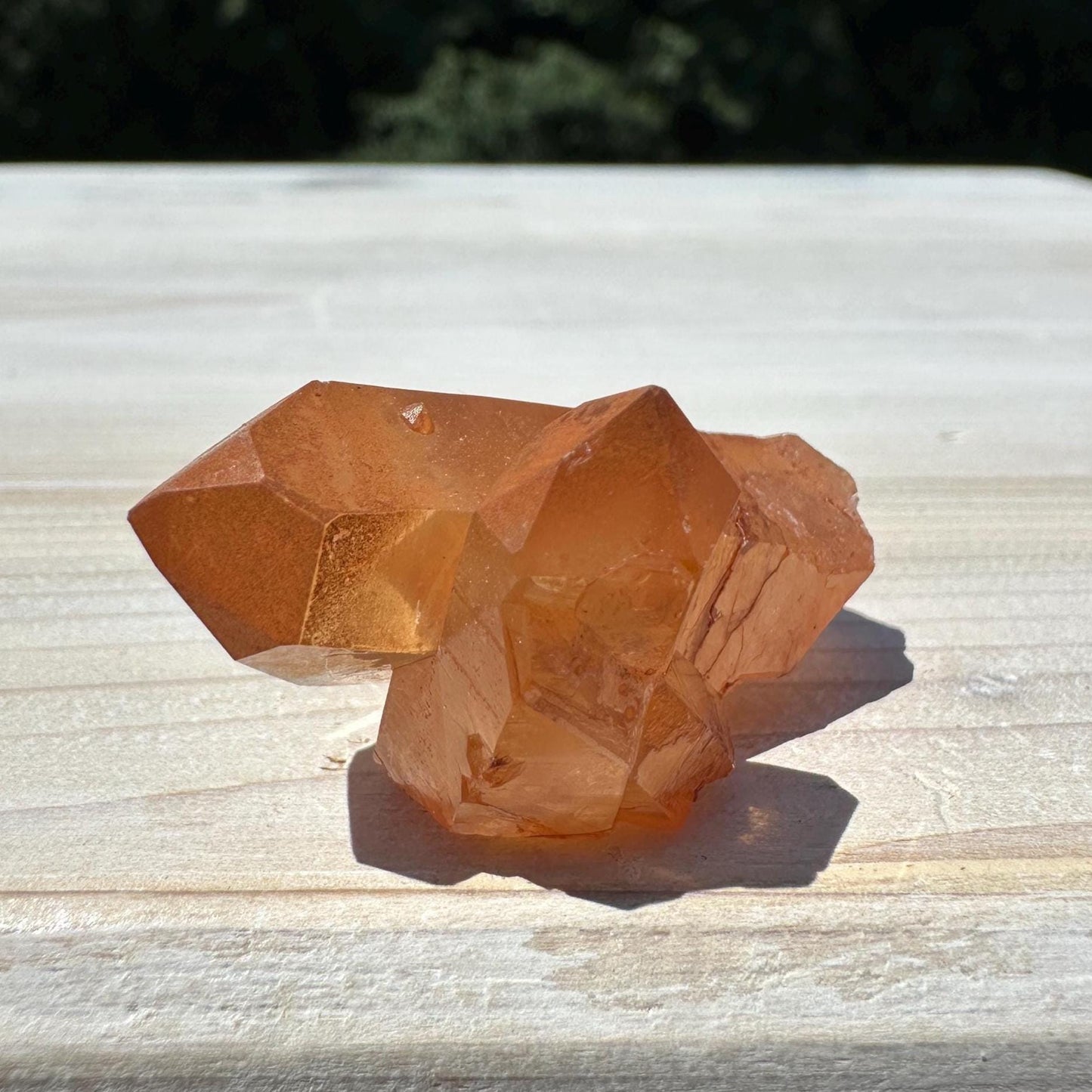 Beautiful Tangerine Quartz Small Cluster - #4