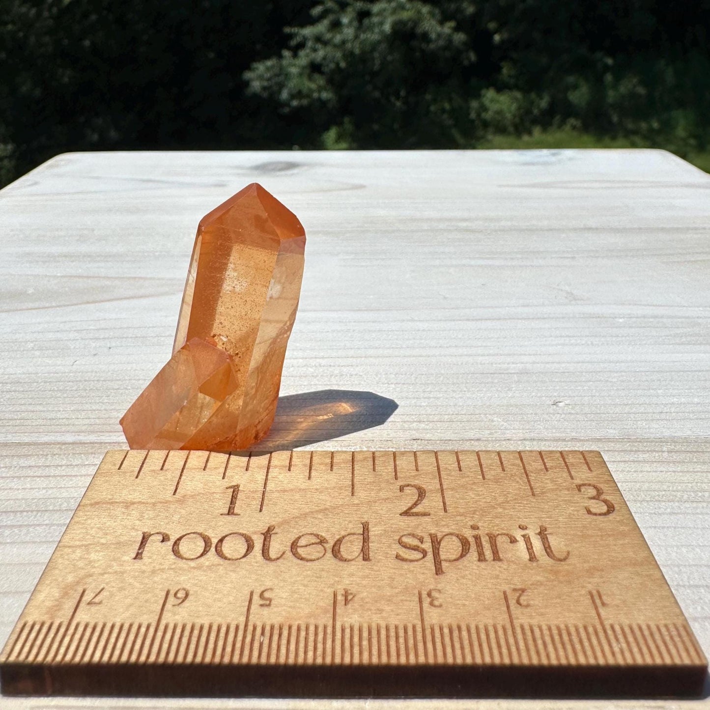 Beautiful Tangerine Quartz Small Cluster - #5