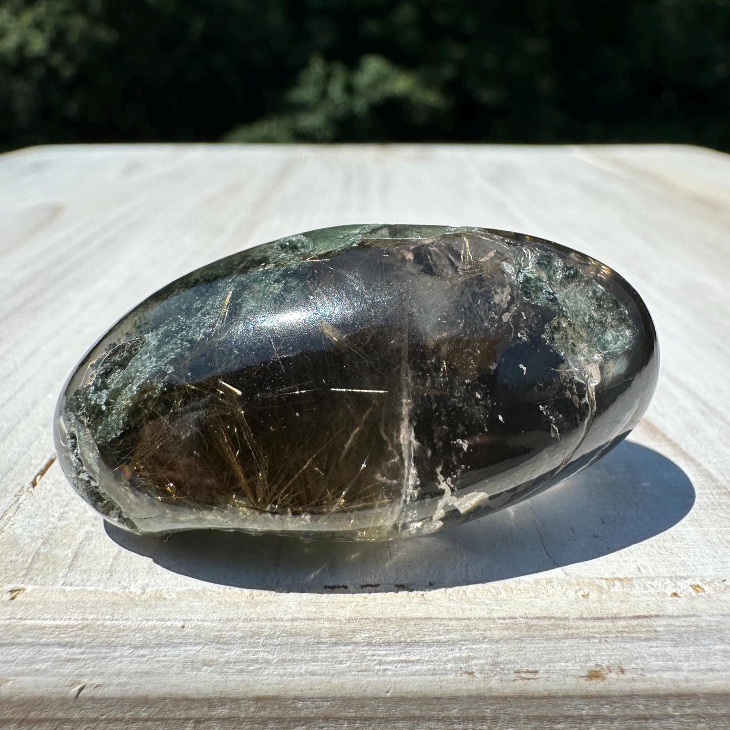 Incredible Himalayan Quartz Lingam with Rutile from India
