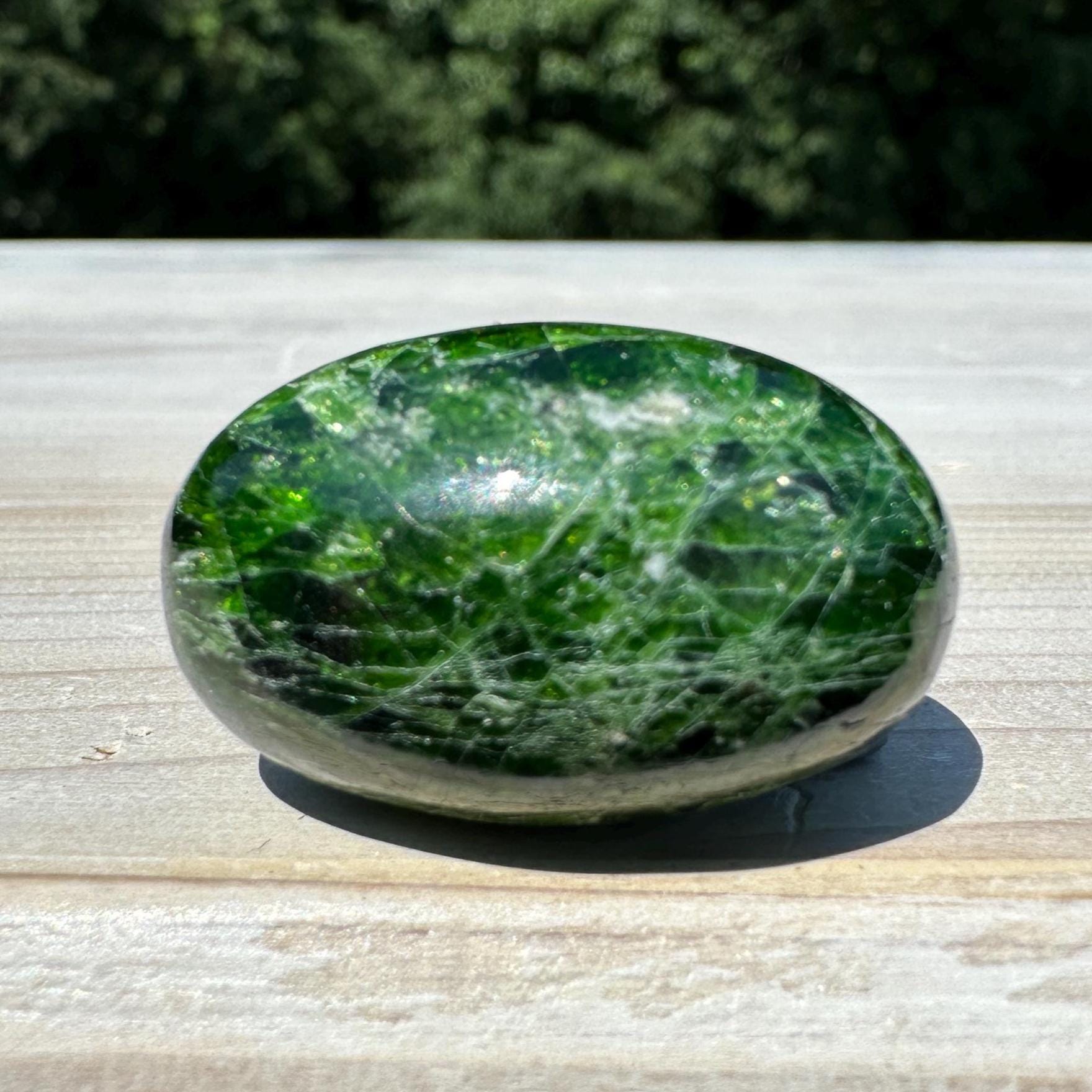 Stunning Chrome Diopside Lingam - #2