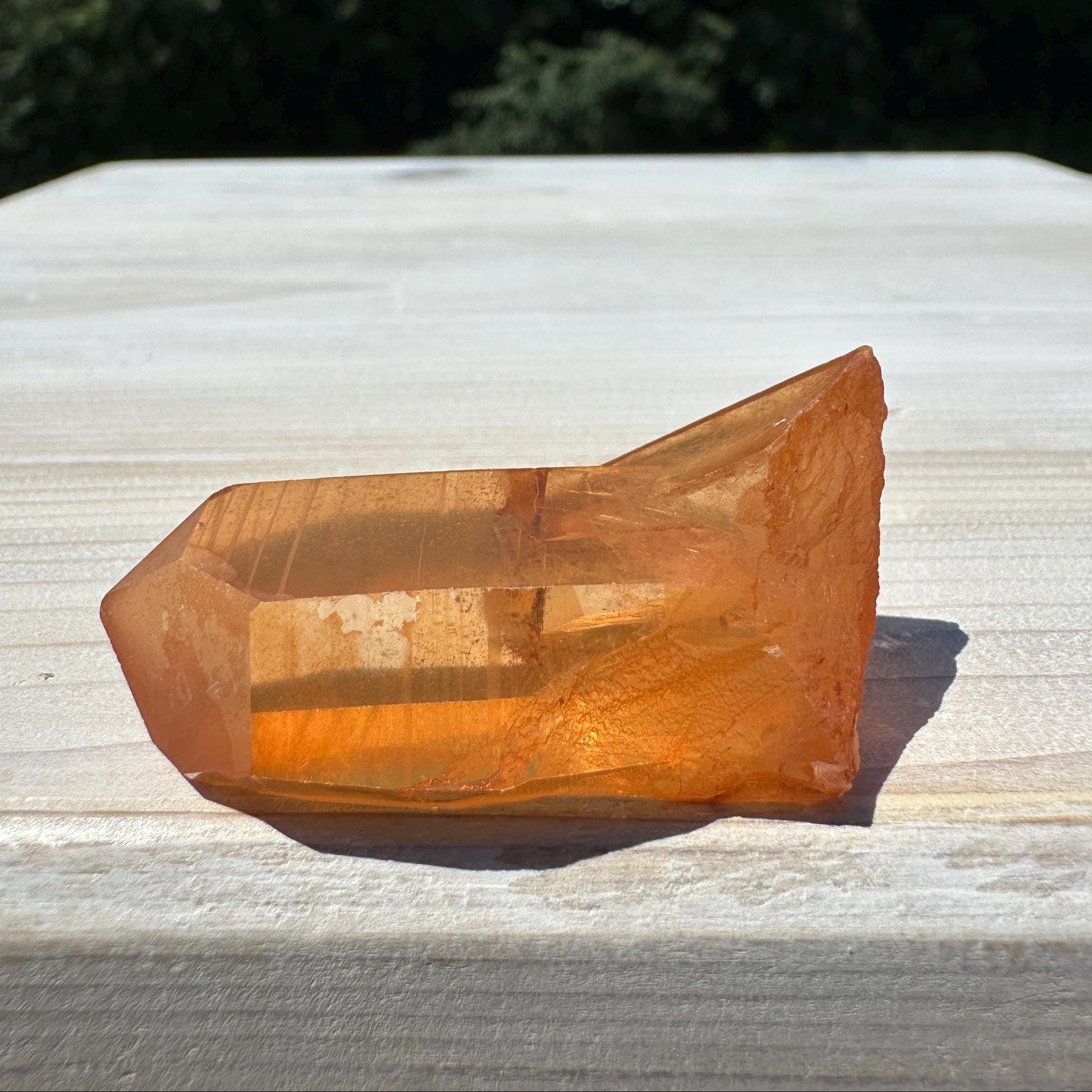 Beautiful Tangerine Quartz Small Cluster - #5