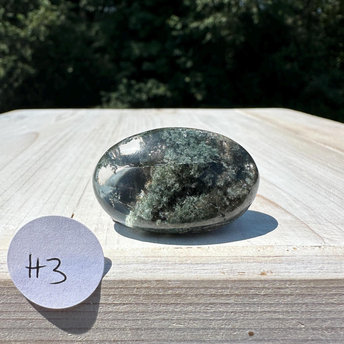 Incredible Himalayan Quartz with Green Chlorite Freeform from India - #3