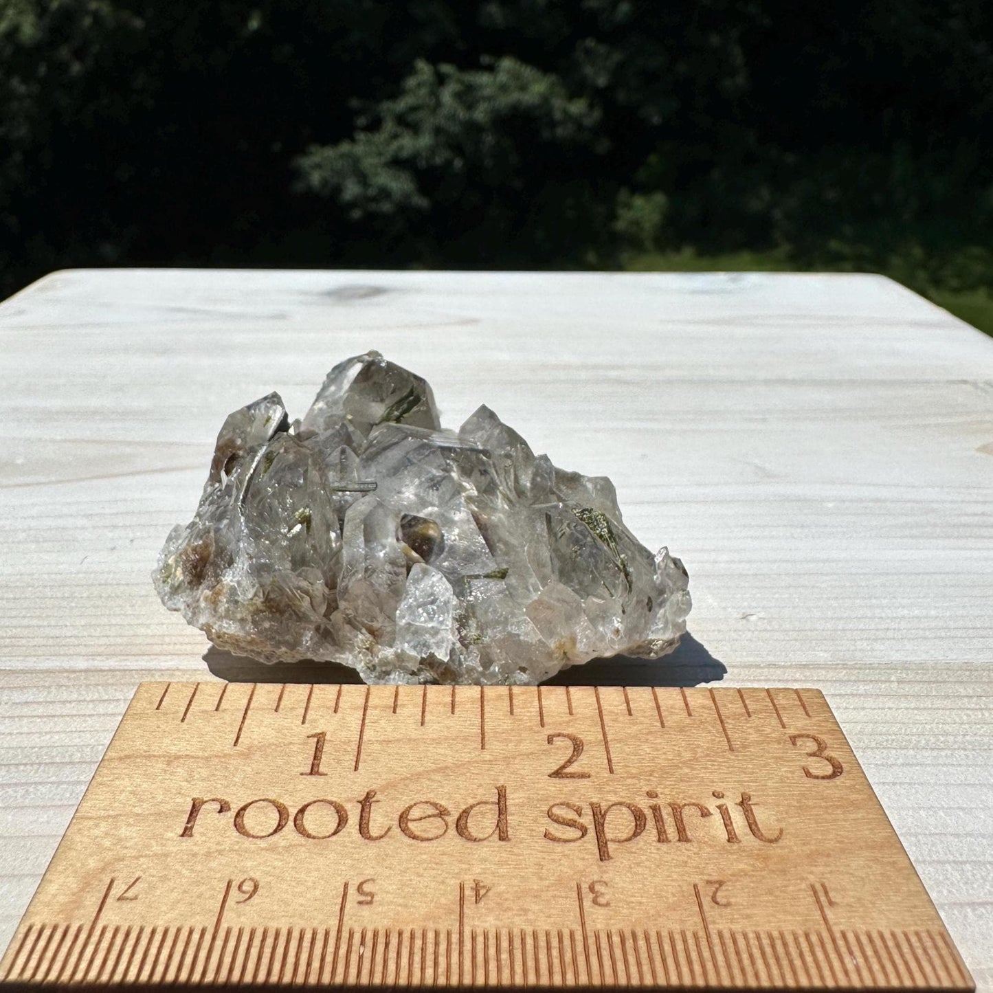 Stunning Epidote and Quartz Cluster - #1