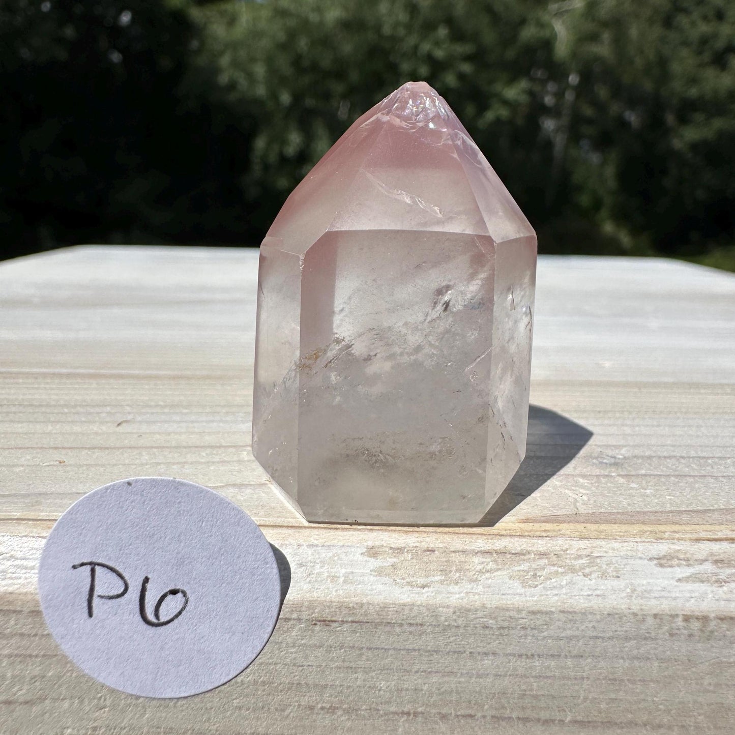 Rare Small Pink Lithium Point from Brazil - #6