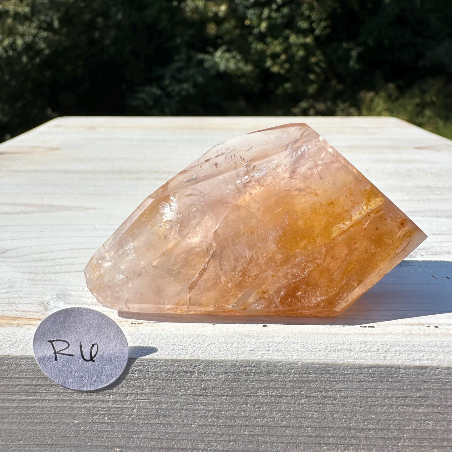 Gorgeous Rose Quartz and Golden Healer Combo Mineral Freeform - #6