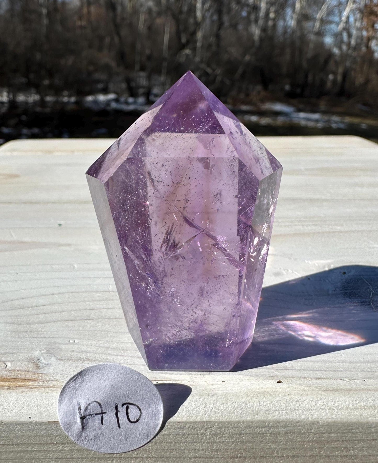 AAA Grade Purple Amethyst Tower - #10