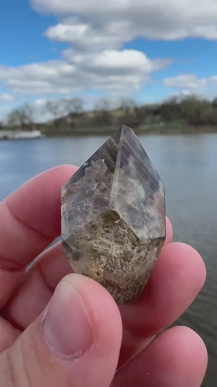 Mini Extra High Quality Inclusion Quartz Freeform | Lodalite | Quartz | High Quality Quartz | Quartz Tower | Jewels