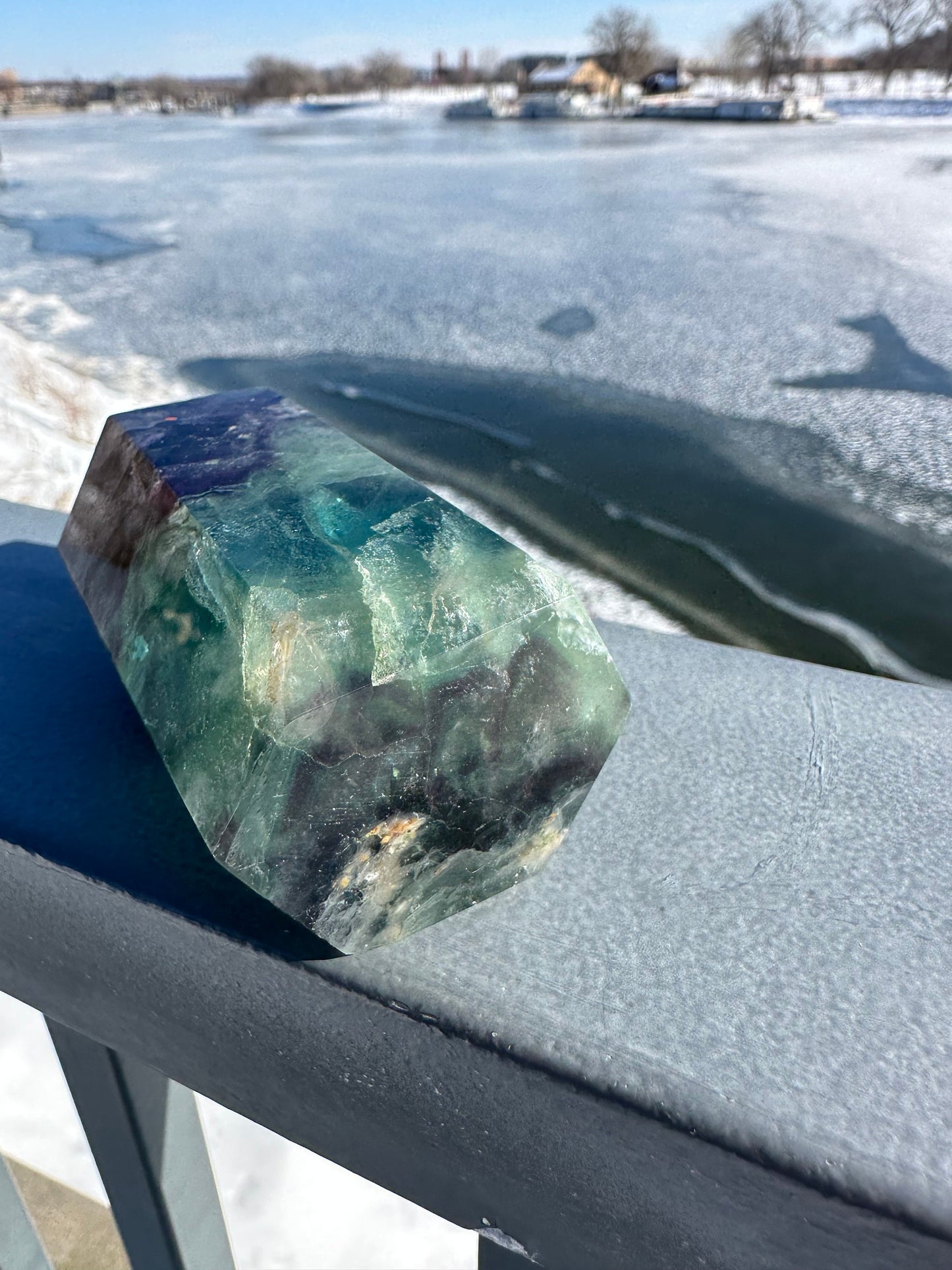 Fluorite Tower | Rainbow Fluorite Tower | Rainbow Fluorite | Crystal Obelisk