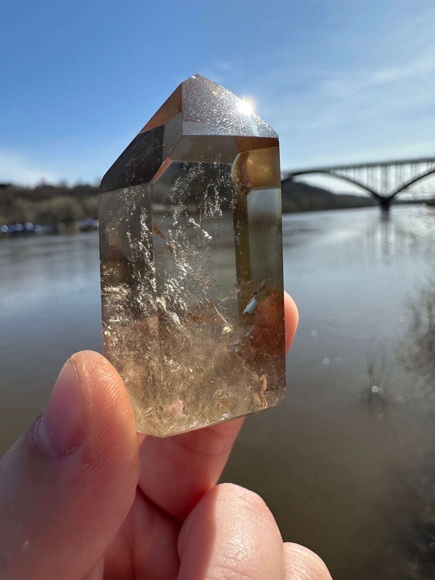 Citrine Tower | Abundance | Wealth | Sunshine | Quartz