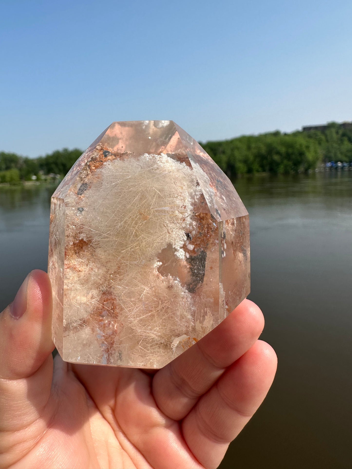 High Quality Rutile Quartz Freeform | Garden Quartz | Inclusion Quartz | High Quality Quartz | Quartz Tower