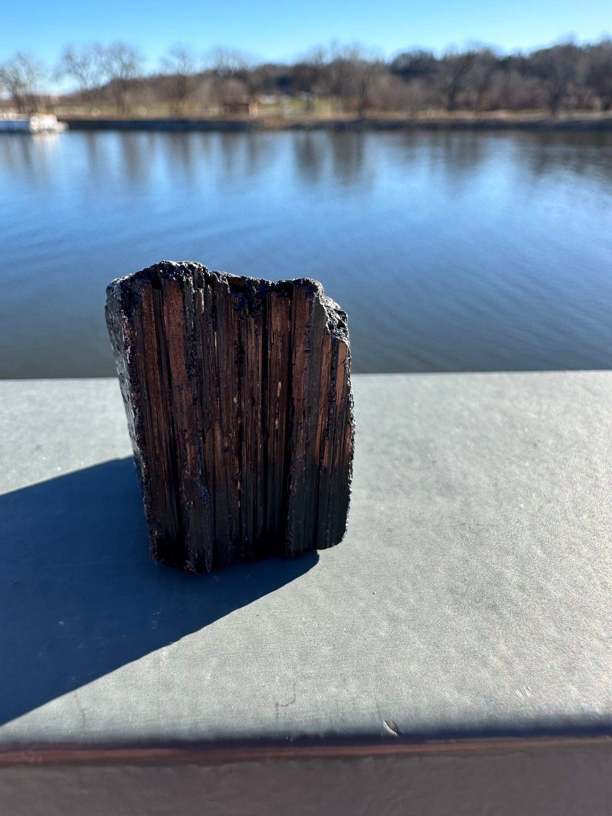 One (1) Black Tourmaline Rough Large Pieces | Protection | Blocks Negative Energy | Rough Black Tourmaline | Black Tourmaline Chunks