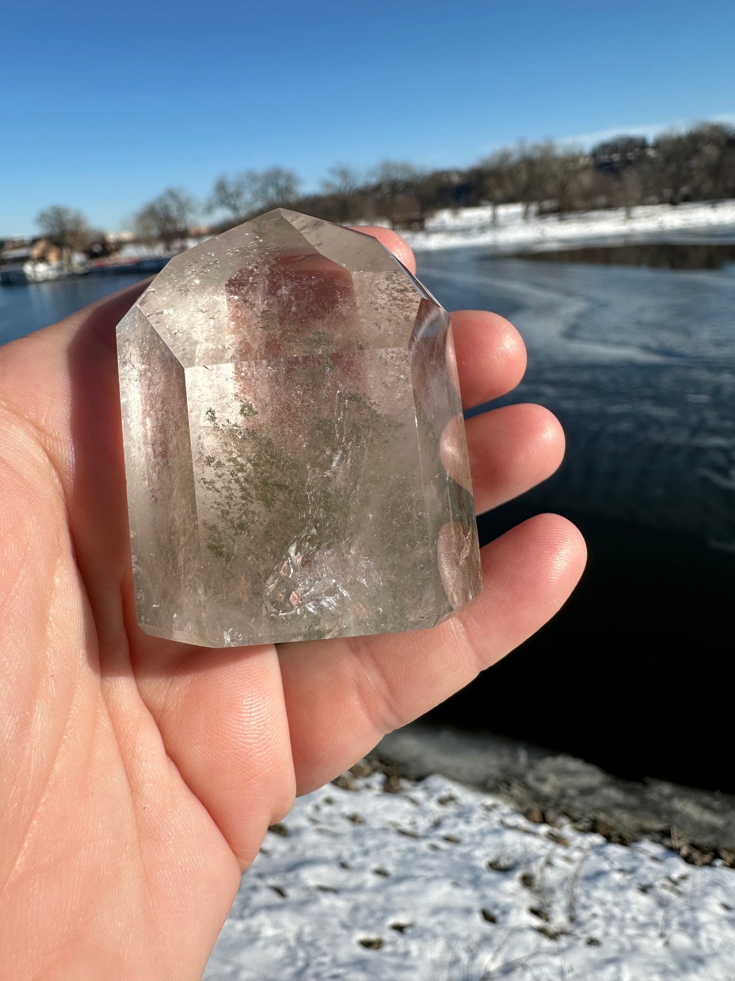 Lodolite Tower | Garden Quartz | High Quality Quartz | Quartz Tower | Inclusion Quartz