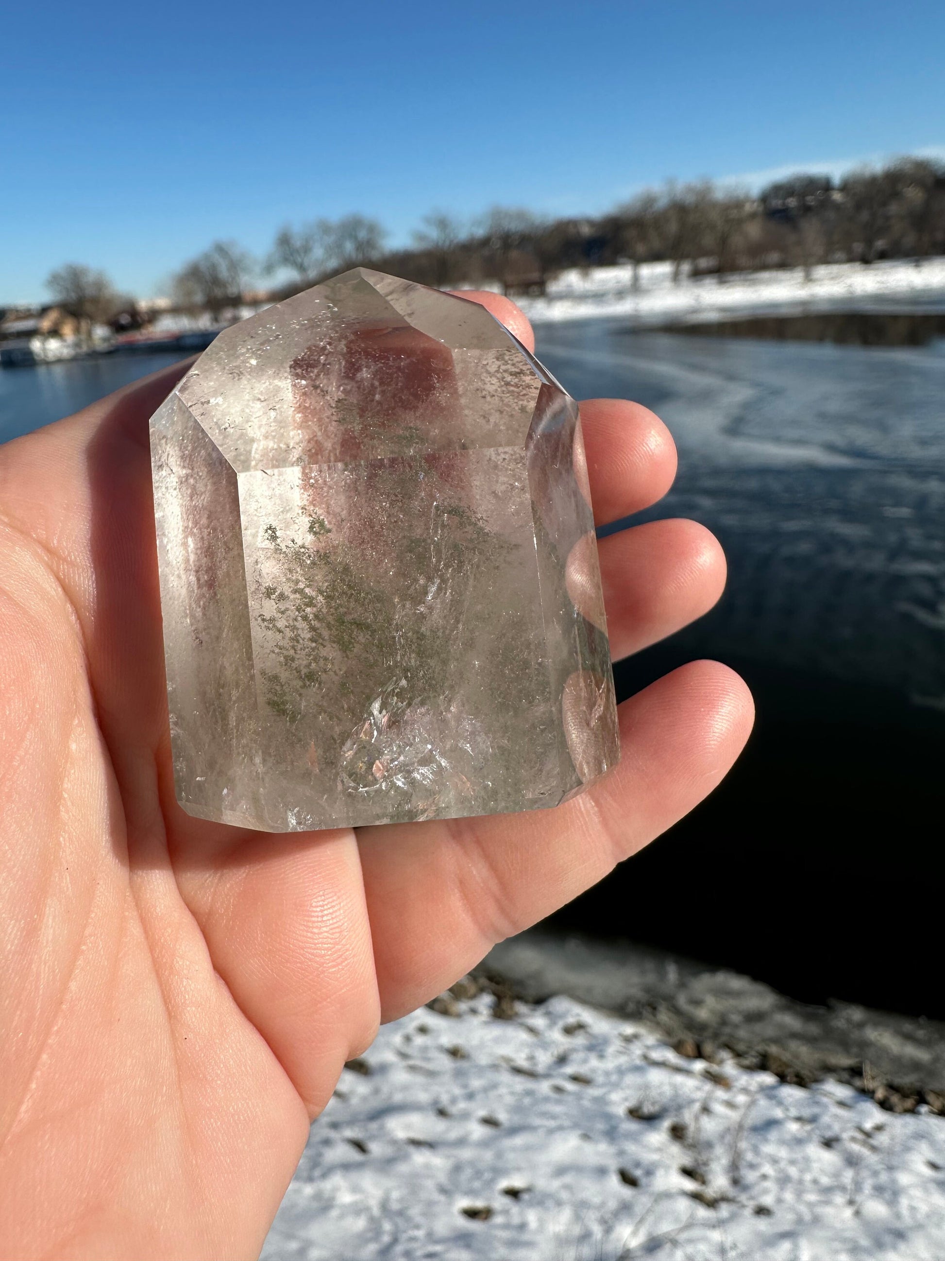 Lodolite Tower | Garden Quartz | High Quality Quartz | Quartz Tower | Inclusion Quartz