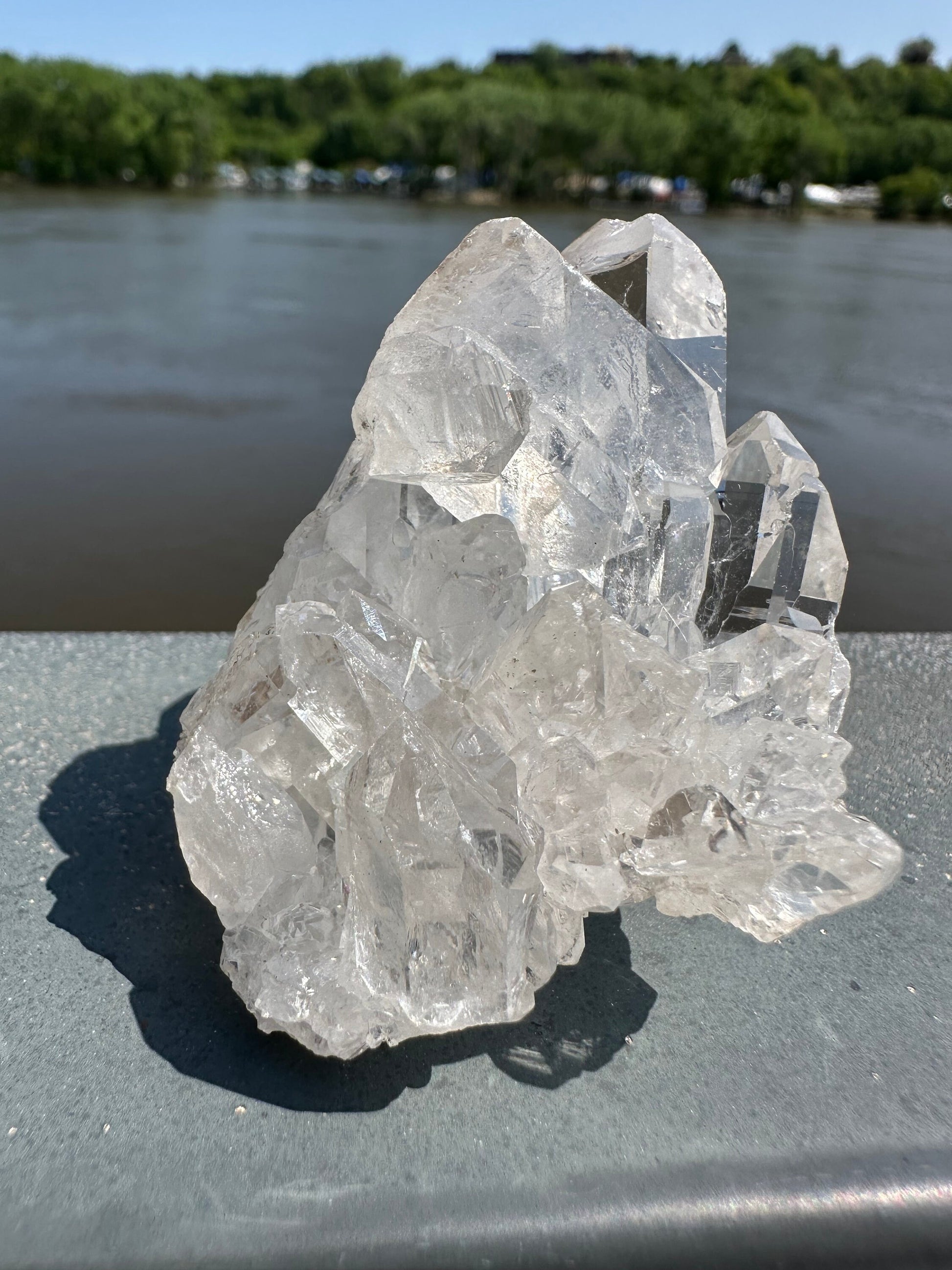 Clear Quartz Cluster | Harmony | Energy | Healing | Psychic abilities | Clarity | Calmness