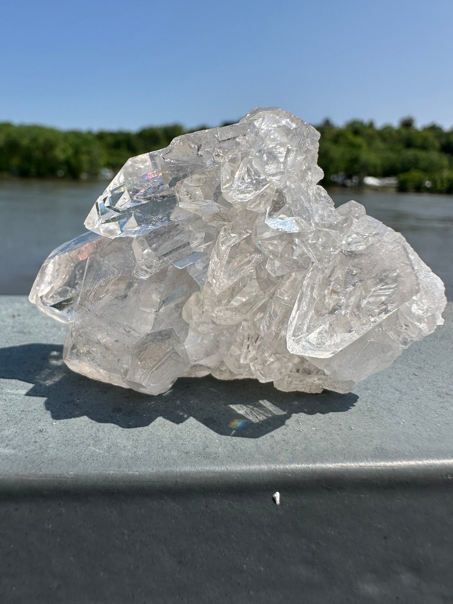 Clear Quartz Cluster | Harmony | Energy | Healing | Psychic abilities | Clarity | Calmness