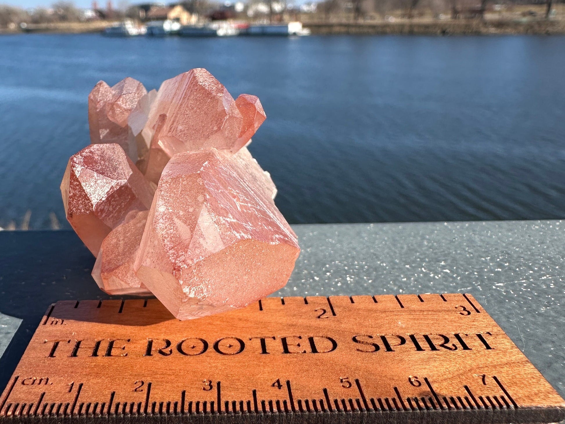 Incredible Raw Pink Lemurian Cluster | Rare Lemurian | Lemurian Point | Authentic Lemurian