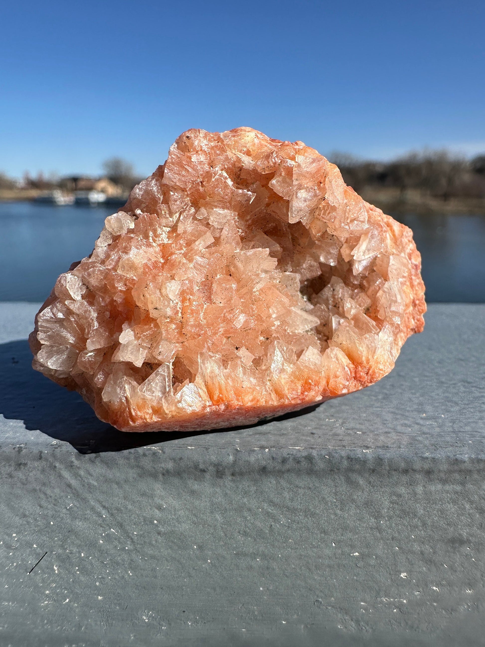 Beautiful Stilbite and Heulandite Clusters from India