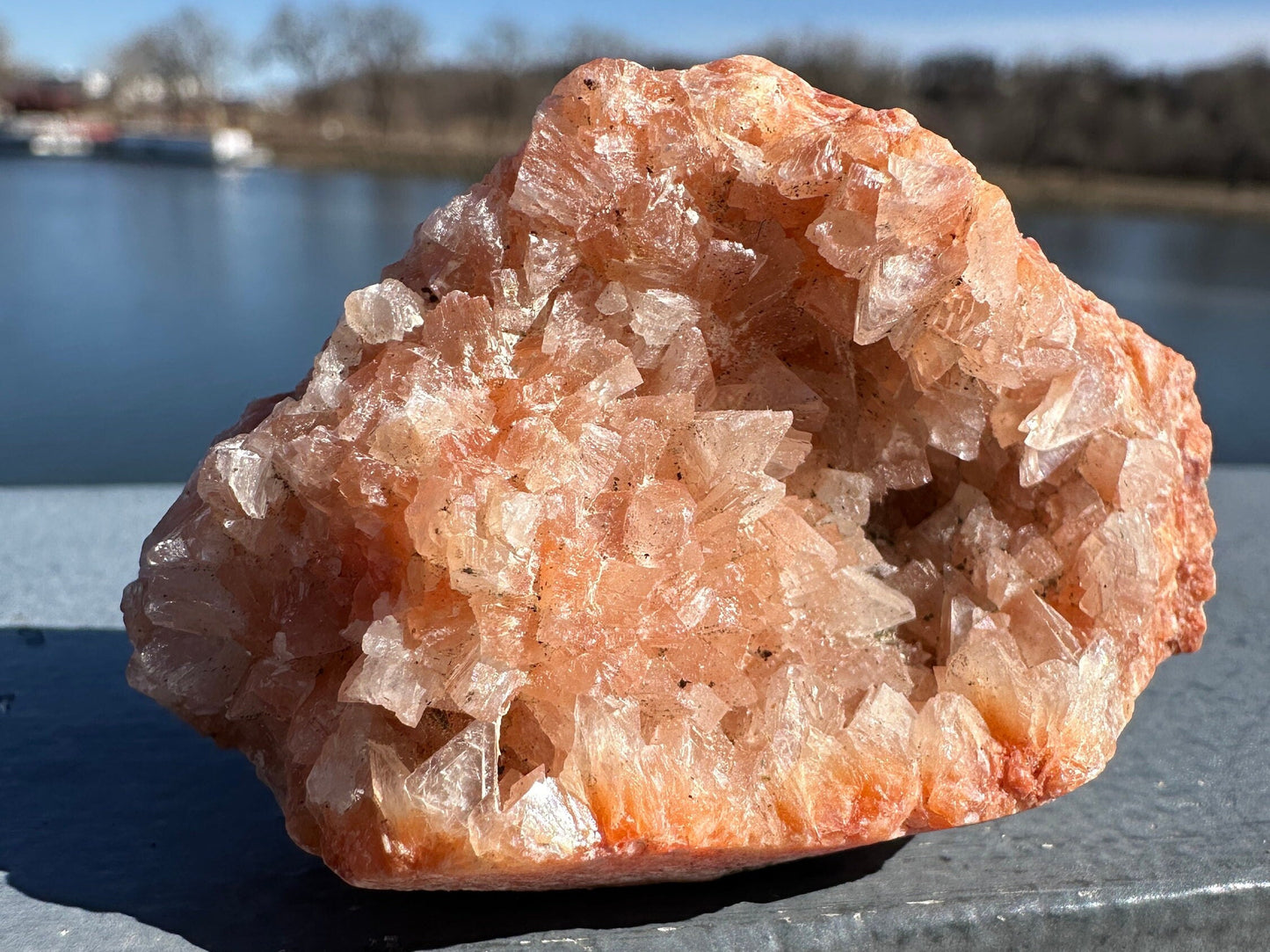 Beautiful Stilbite and Heulandite Clusters from India