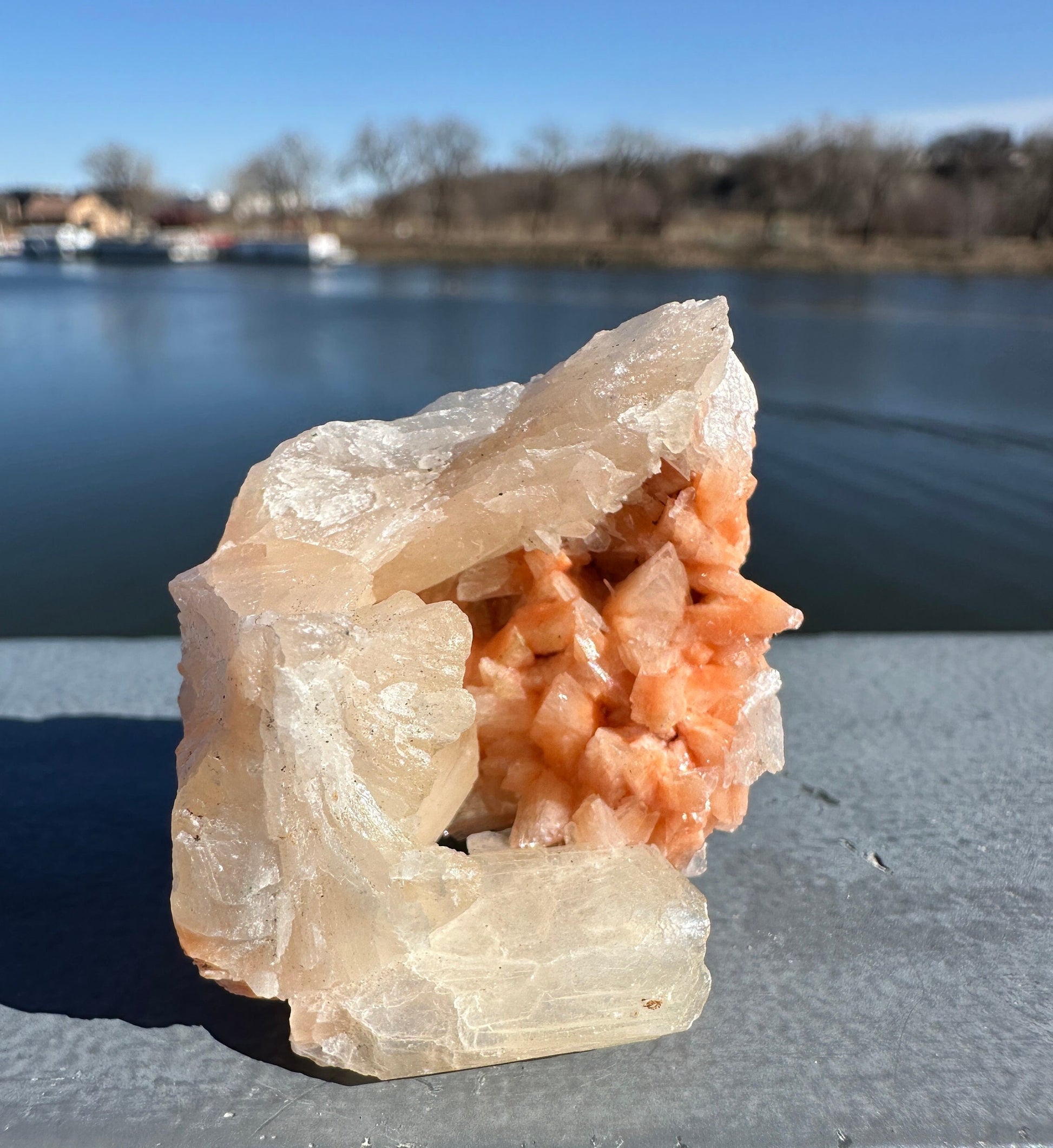 Beautiful Stilbite and Heulandite Clusters from India