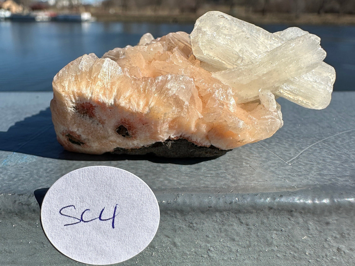 Beautiful Stilbite and Heulandite Clusters from India