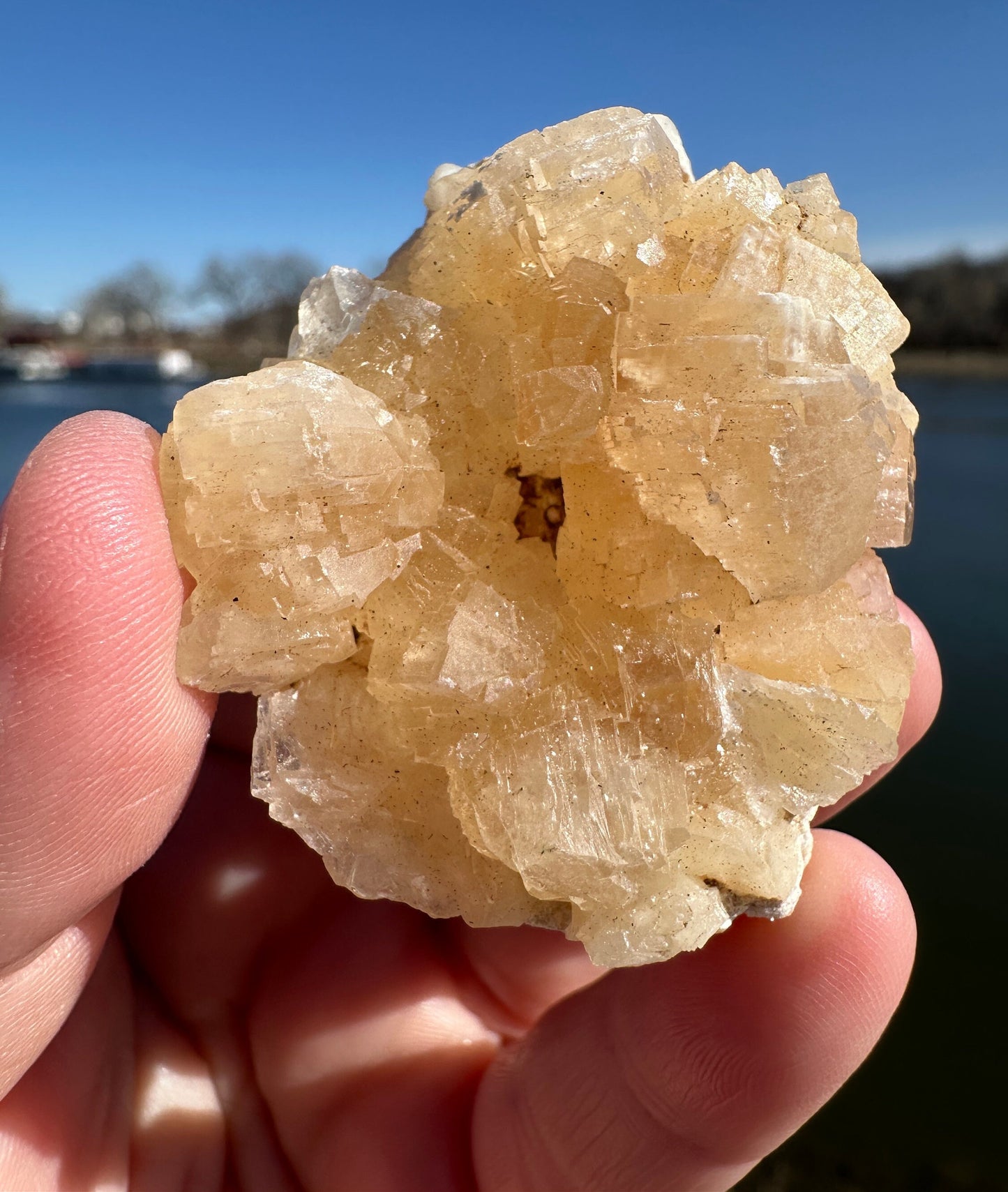 Beautiful Stilbite and Heulandite Clusters from India