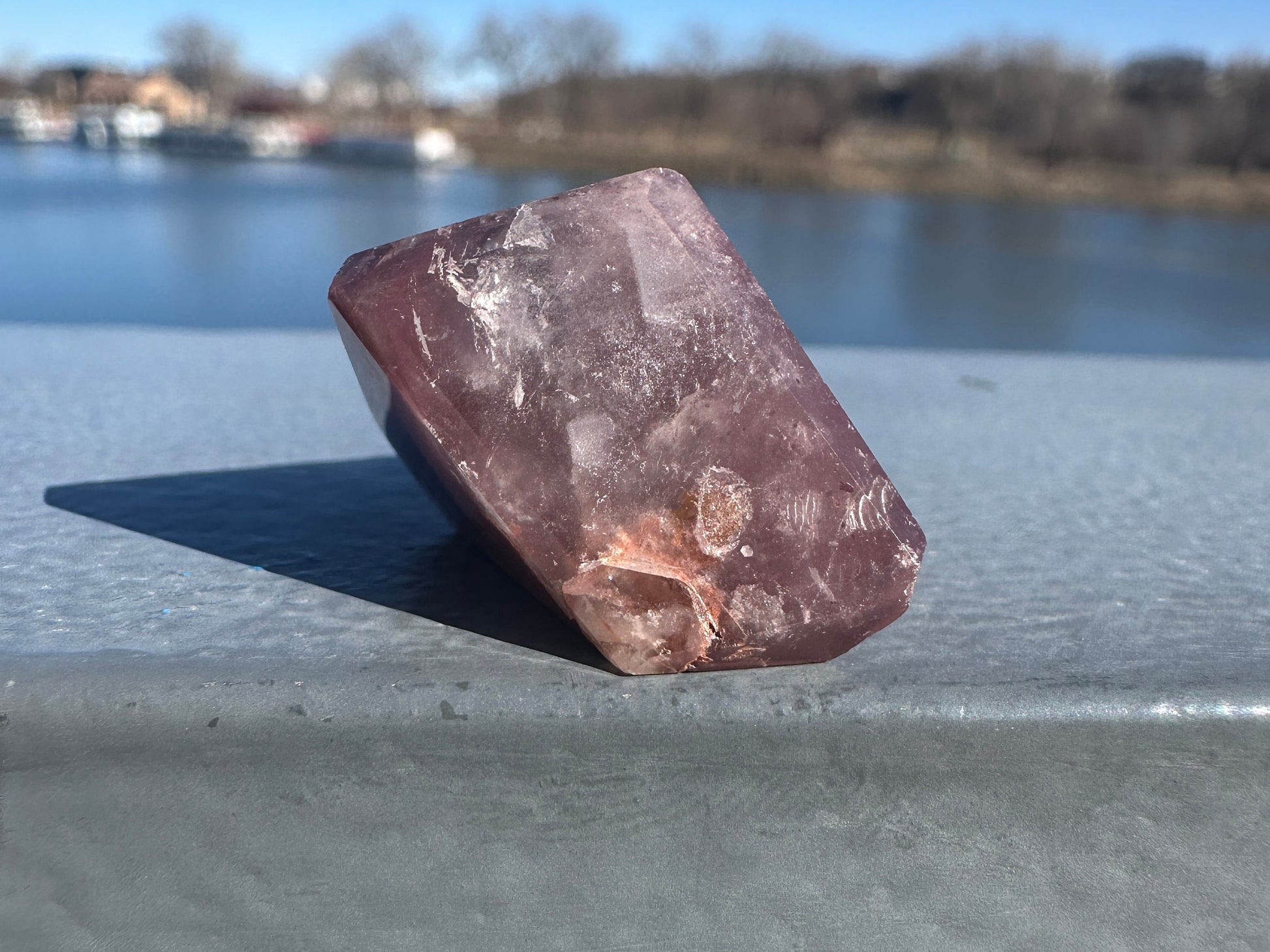 Rare Pink Lithium Point from Brazil | Lithium Tower | Lithium Crystal | Rare Crystals | Pink Lithium Crystal | Lithium Quartz