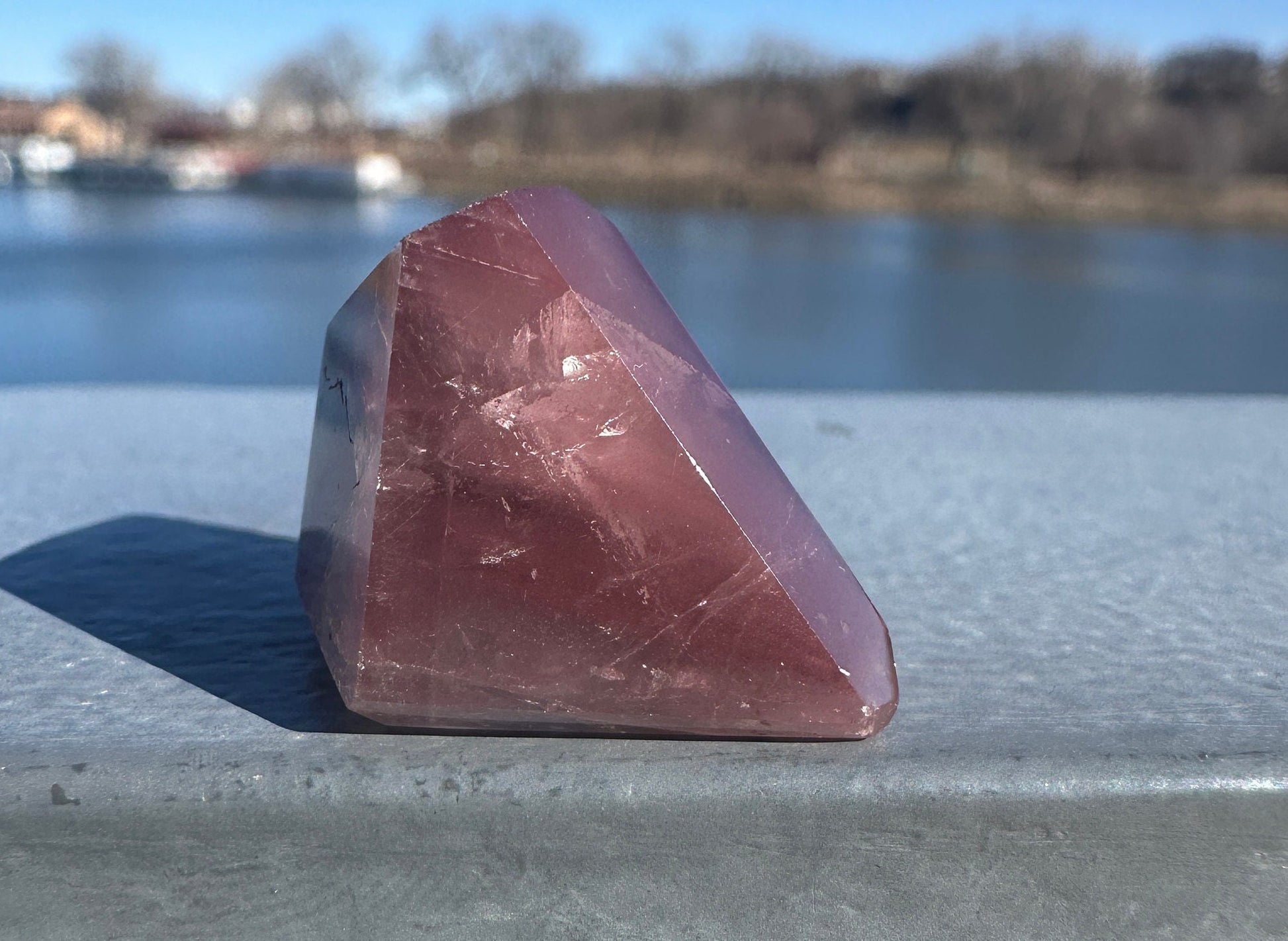 Rare Pink Lithium Point from Brazil | Lithium Tower | Lithium Crystal | Rare Crystals | Pink Lithium Crystal | Lithium Quartz