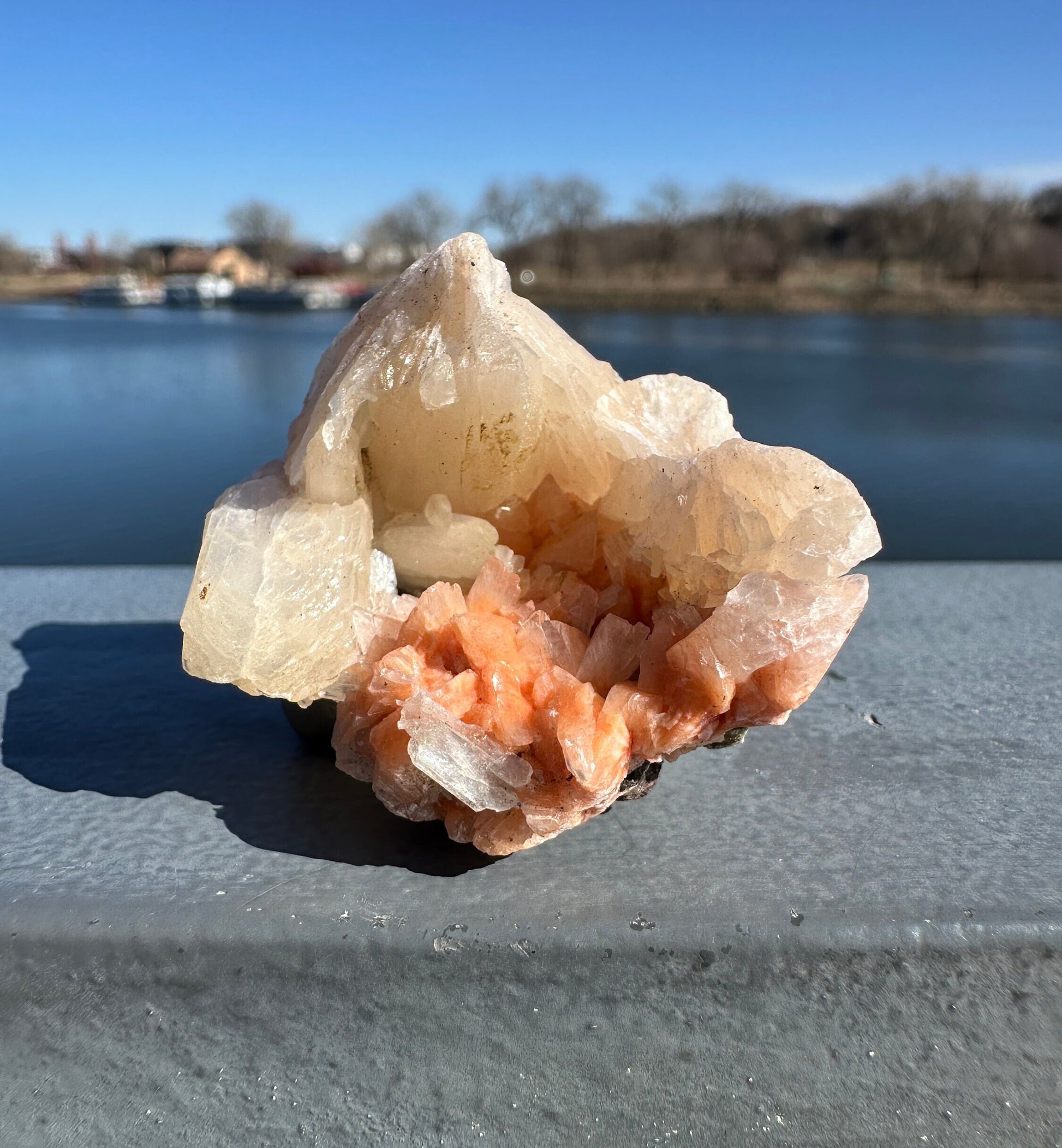 Beautiful Stilbite and Heulandite Clusters from India