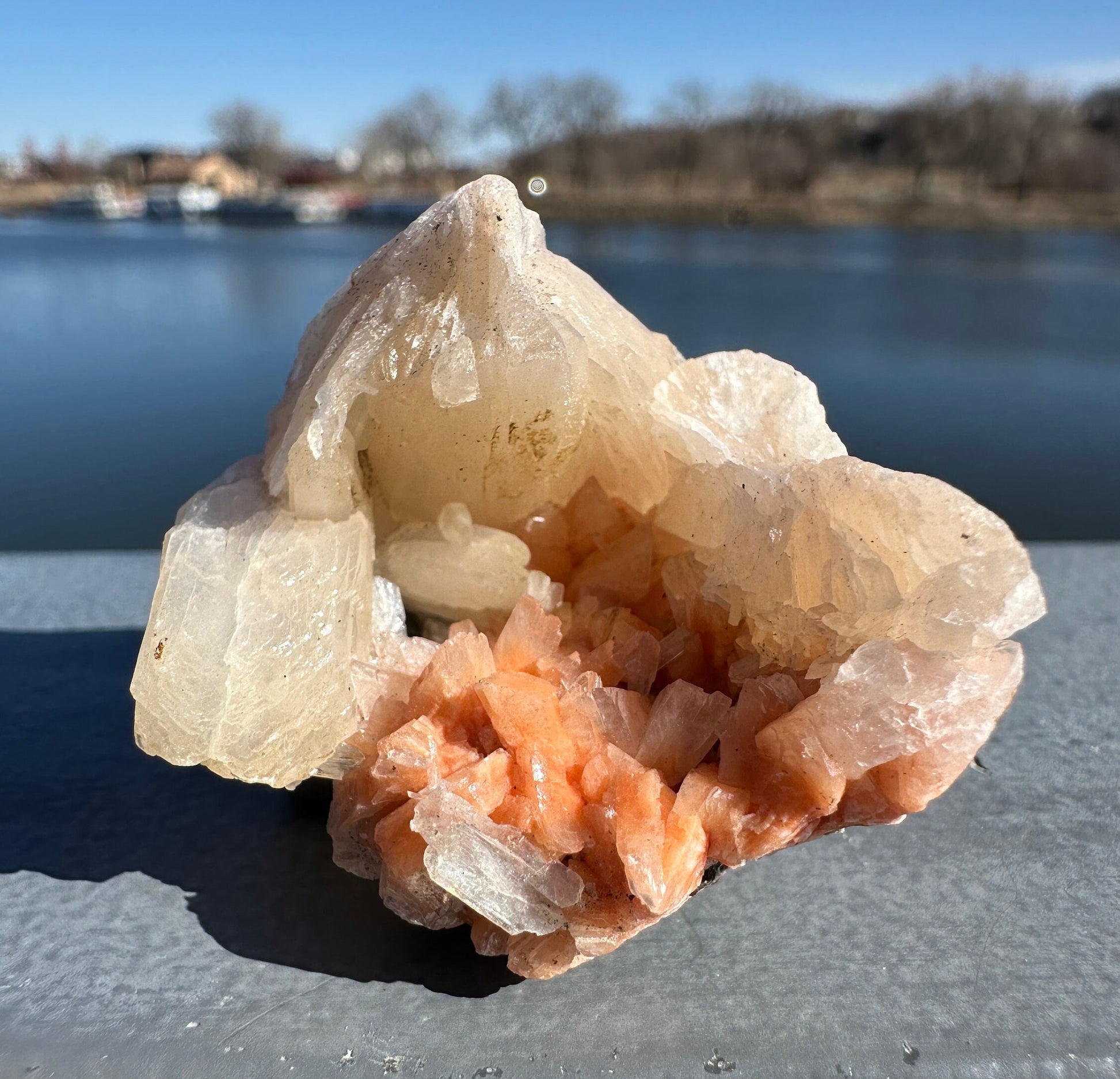 Beautiful Stilbite and Heulandite Clusters from India