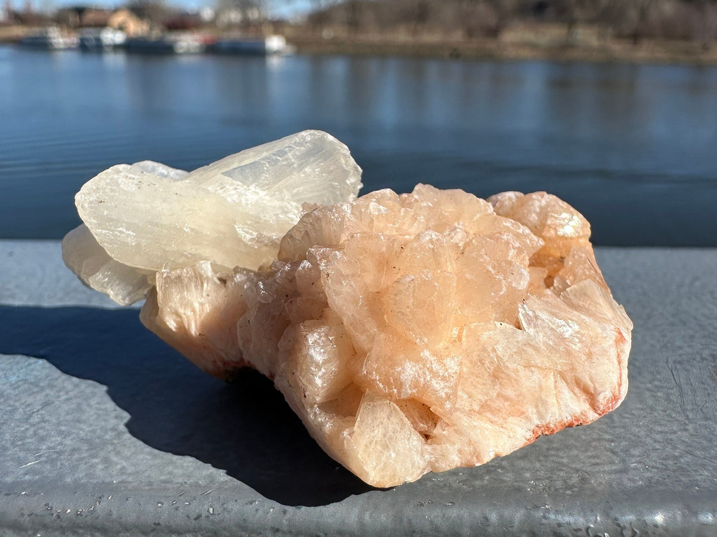 Beautiful Stilbite and Heulandite Clusters from India