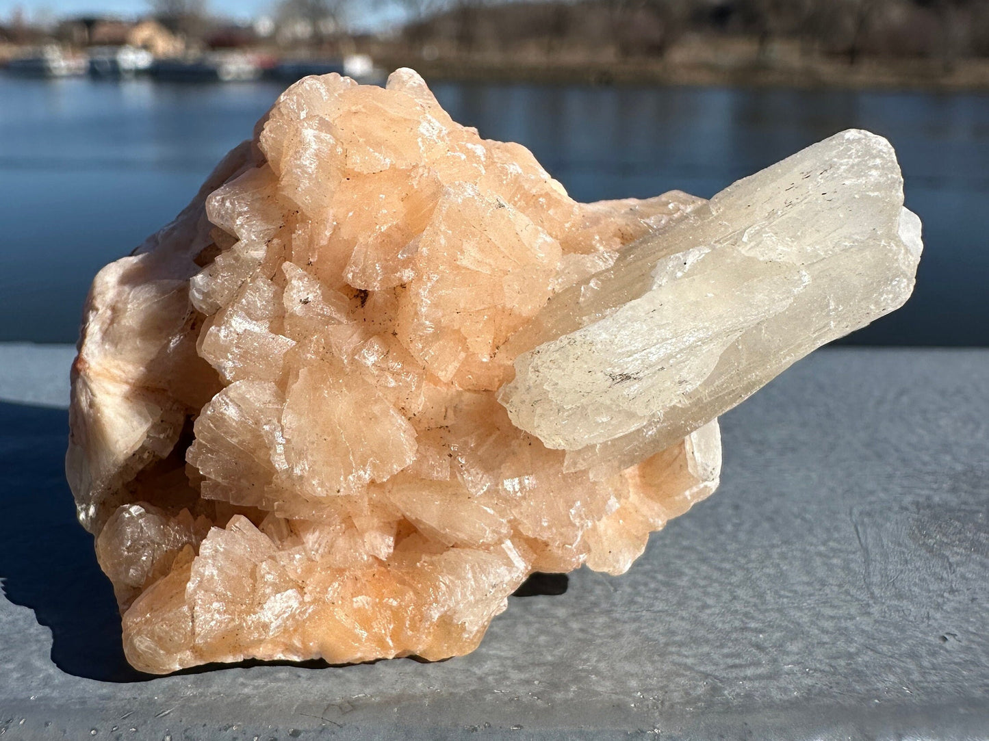 Beautiful Stilbite and Heulandite Clusters from India