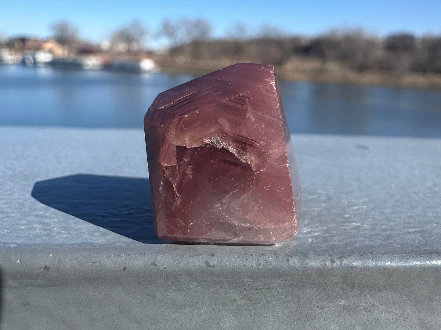 Rare Pink Lithium Point from Brazil | Lithium Tower | Lithium Crystal | Rare Crystals | Pink Lithium Crystal | Lithium Quartz